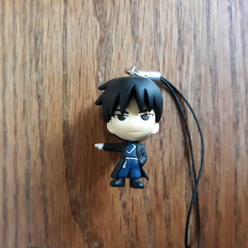 Rare FMA Keychain/Strap of Roy Mustang
